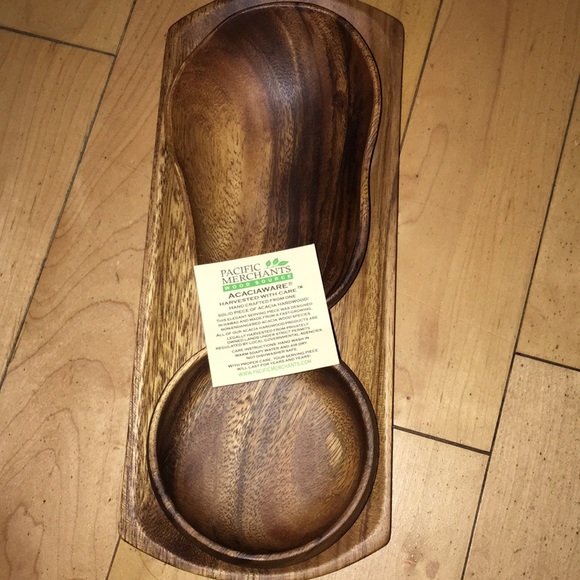 ACACIAWARE 3-pack - Hardwood food bowls - Picture 7 of 8